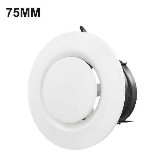 Sophisticated Look Abs Mountable Ceiling Diffuser for Modern Interiors 75mm