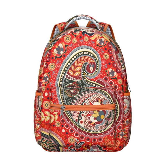 Sophisticated Paisley Commuter Bag - Premium Paisley Gift for Professionals, Durable Waterproof Design, Spacious for Work Essentials