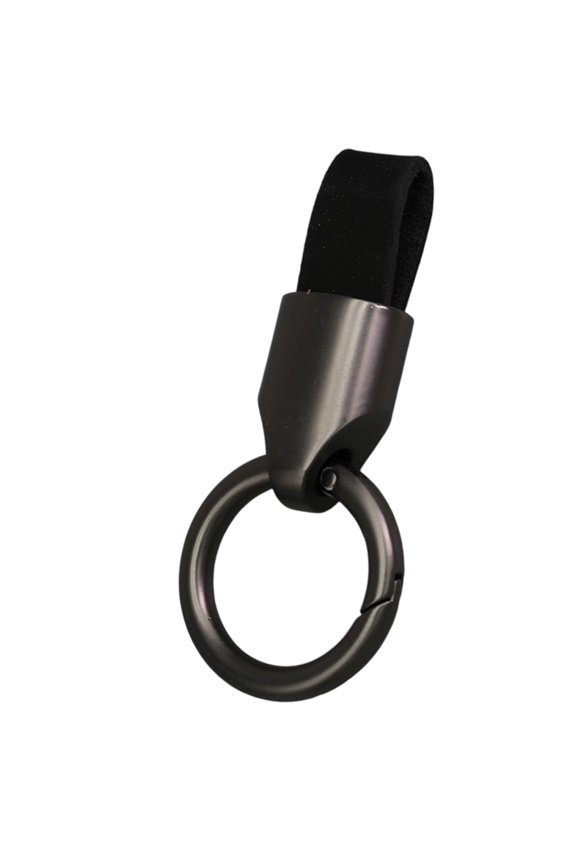 Sophisticated Suede Key Fob Automotive Accessory Compact Style Gift