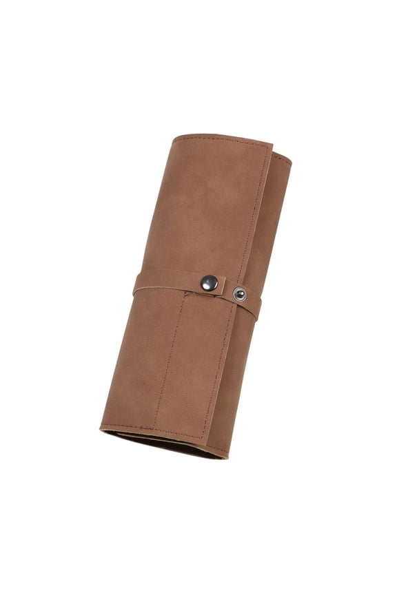 Sophisticated Watch Storage Bag Carrying Case for Watches, Travel Case Watchband Organizers with Waxed Canvas Roll