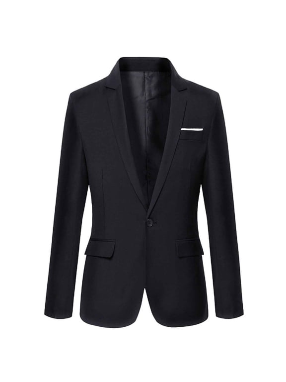 Blazer Savile Jacket - Boys - Plain