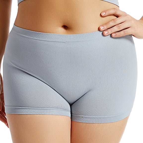 Sopiago Bloomer Shorts Women's Boyshort Panty Pack With Lace GY1,S