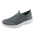 thumbnail image 1 of Sopiago Bowling Shoes Men Men's Banded Jogger Slip-on Athletic Sneakers Gray,45, 1 of 6