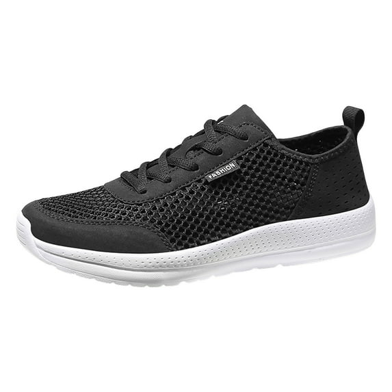 Sopiago Bowling Shoes Men Men's Quickstep Strap Wide Width Walking Shoes White,42