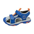 thumbnail image 1 of Sopiago Boys' Girls' Sandals Kids Summer Outdoor Beach Sports Closed-Toe Sandals Blue,5 (Little Kid/Big Kid), 1 of 6