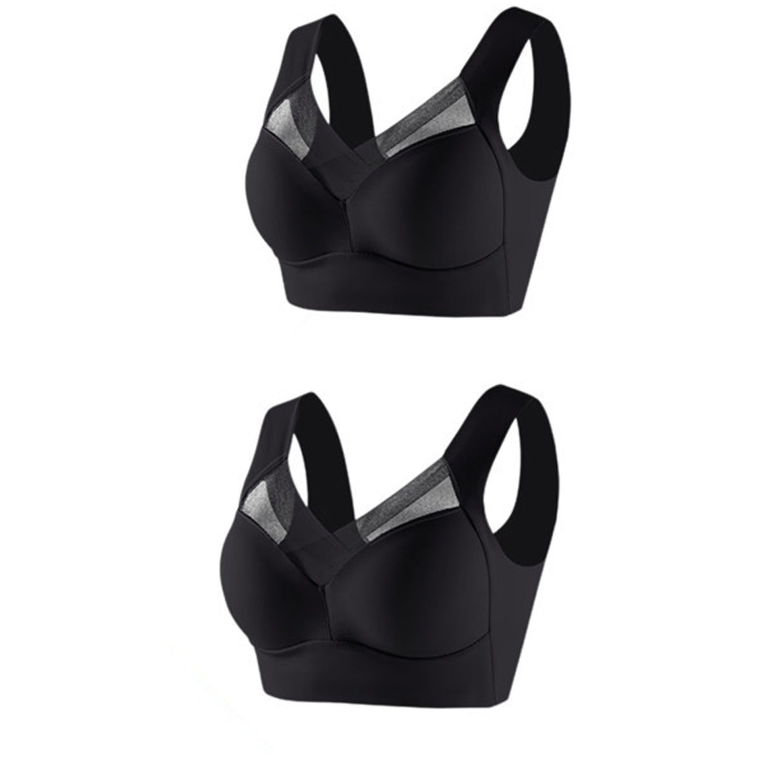 Sopiago Bras for Women No Underwire Sports Bras for Women Plus Size