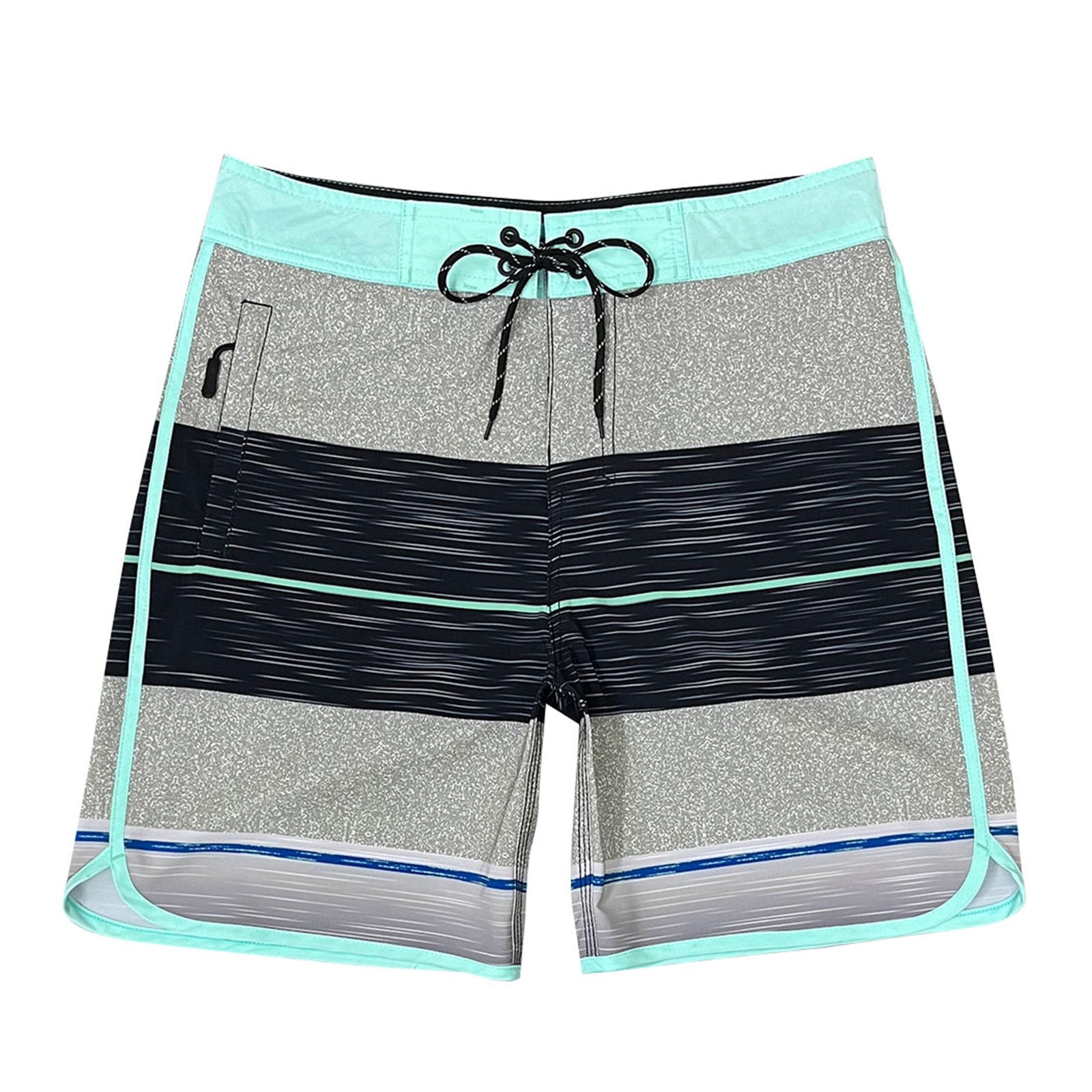 Sopiago Cartoon Mens Swimtrunks Men's Cartoon Fishing Lure Swim Trunks