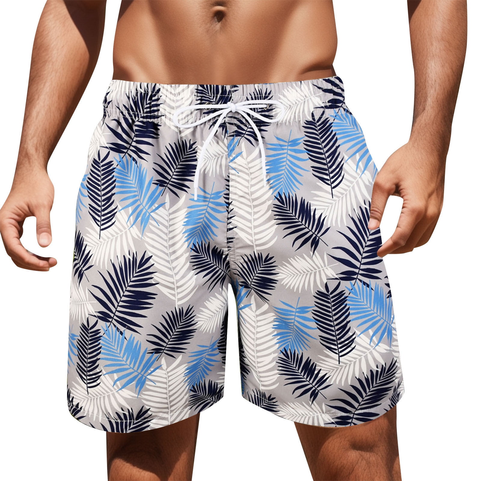 Sopiago Cartoon Mens Swimtrunks Men's Cartoon Fishing Lure Swim Trunks