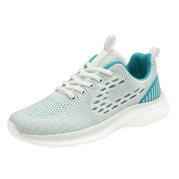 Sopiago Comfortable Walking Shoes Women Women Running Shoes Tennis Sneakers Lightweight Mesh Breathable Walking Workout Jogging Gym Women Shoes Green,39