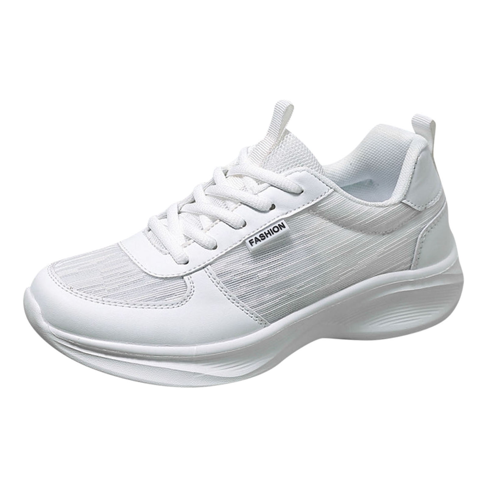 Sopiago Womens Sneakers Women's Shoes Walking Lightweight Tennis Fashion Sneakers Sports Workout Gym Shoes for Running White,41
