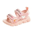 thumbnail image 1 of Sopiago Girl's Sandals Kids Hiking Sandals Adjustable Straps Open Toe Sport Sandals Toddler Summer Sports Outdoor Shoes Pink,3 (Toddler/Little Kid/Big Kid), 1 of 7