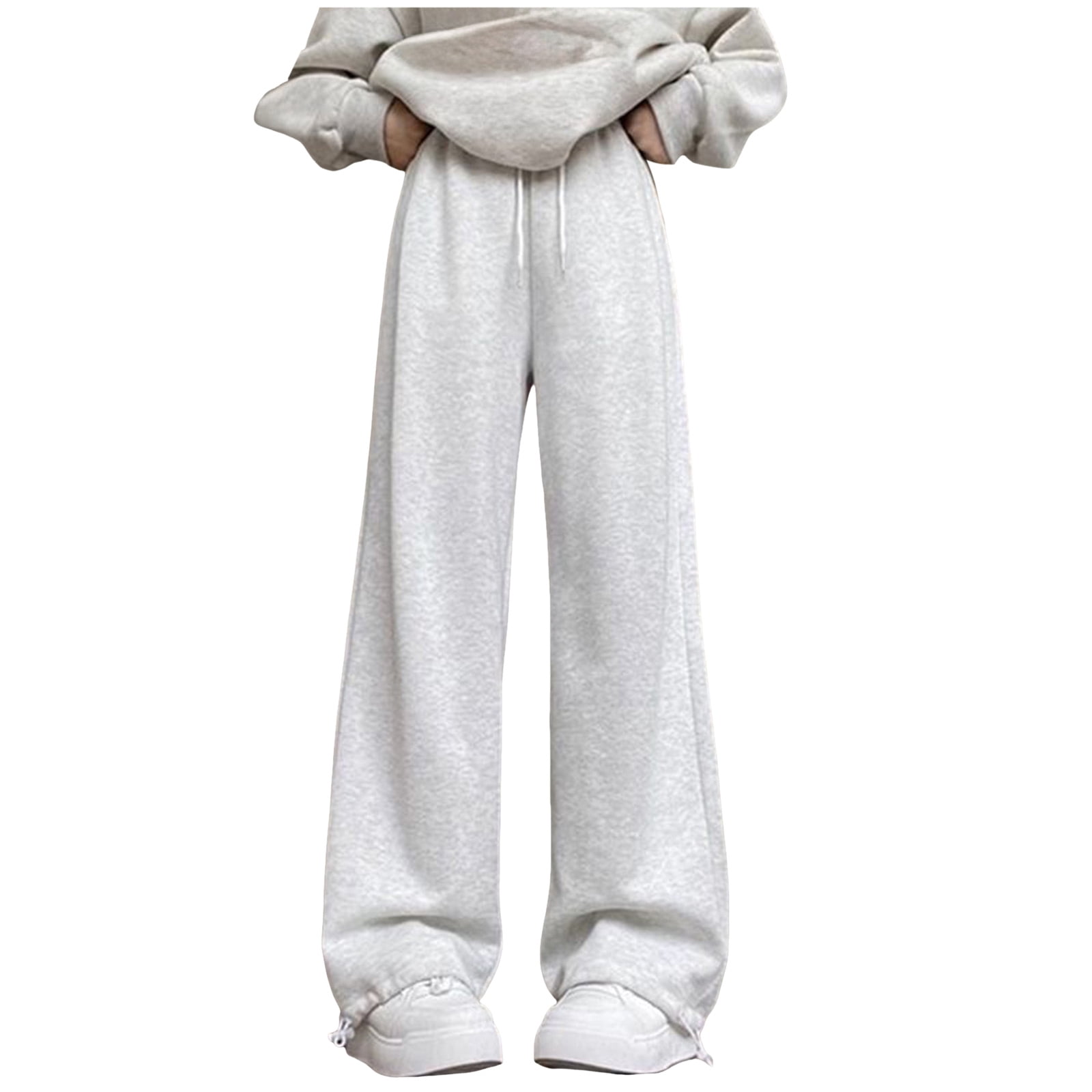 Sopiago Girl's Wide Leg Sweatpants Elastic Waist Drawstring Sopiago Girl's Wide Leg Sweatpants Elastic Waist Drawstring