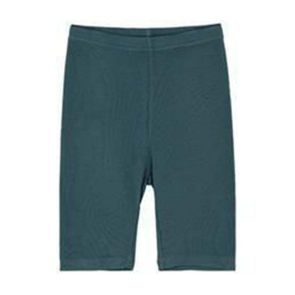 Sopiago Girls Cotton Biker Cartwheel Shorts Kids Toddler Safety Under Dress Dance Shorts (Blue,8-9 Years)