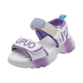 thumbnail image 1 of Sopiago Girls Fashion Athletic Sports Hiking Sandals Light-Weight Adjustable Straps Summer Outdoor Sandals for Girls Purple,3.5 (Little Kid/Big Kid), 1 of 6