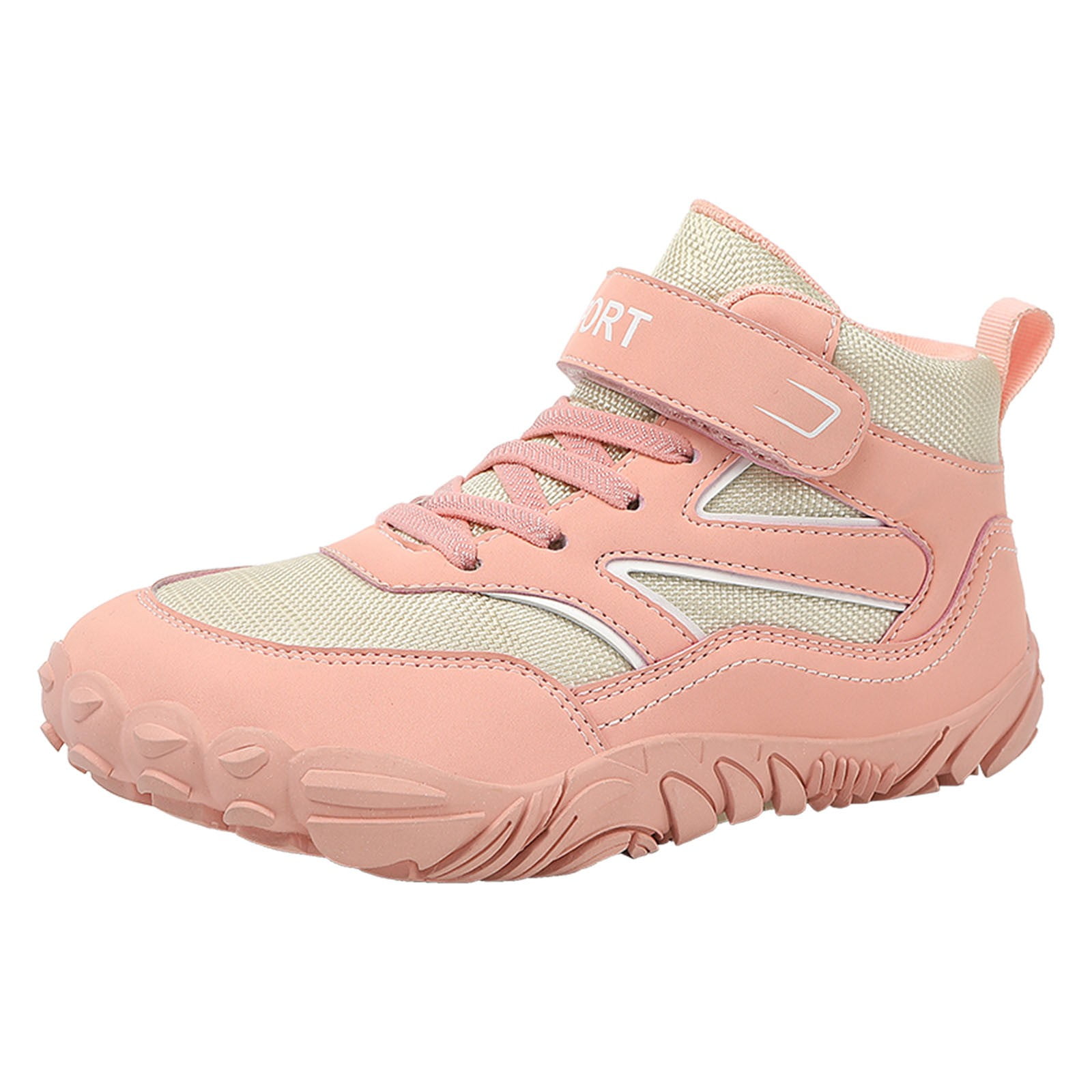 Sopiago Kids Boys Girls Hiking Shoes Wide Toe Box Hiking Boots Barefoot ...