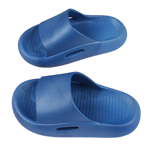 Sopiago Kids Cloud Slides Boys Girls Shower Slippers Slip on Slide Sandals Non-slip Summer Beach Pool Shoes for (Toddler/Little Kid/ Big Kid),5.5
