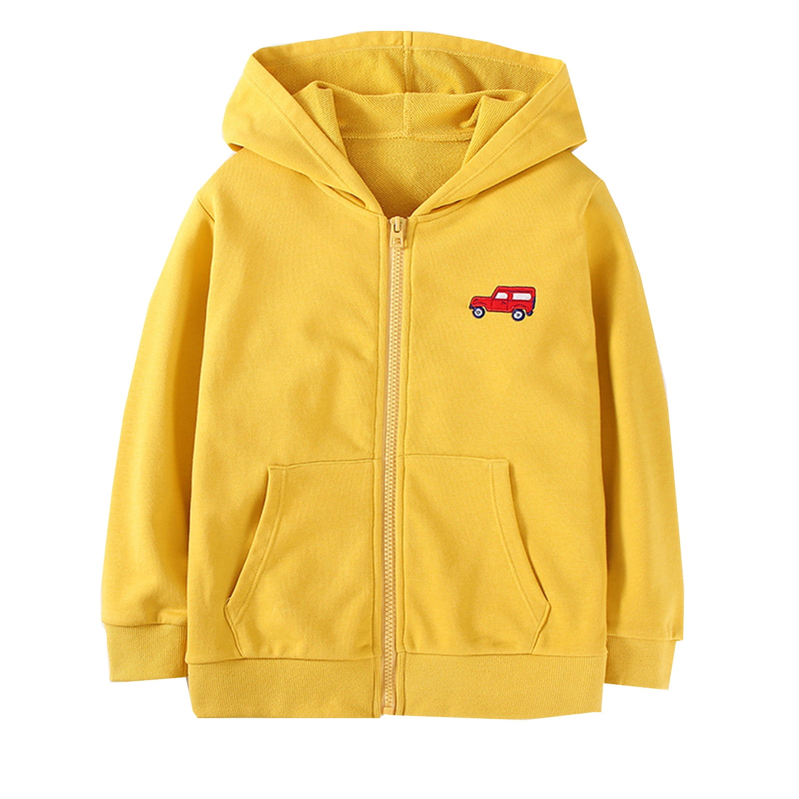Desert Geo Yellow Red Hoodie for Kid (USA Size)