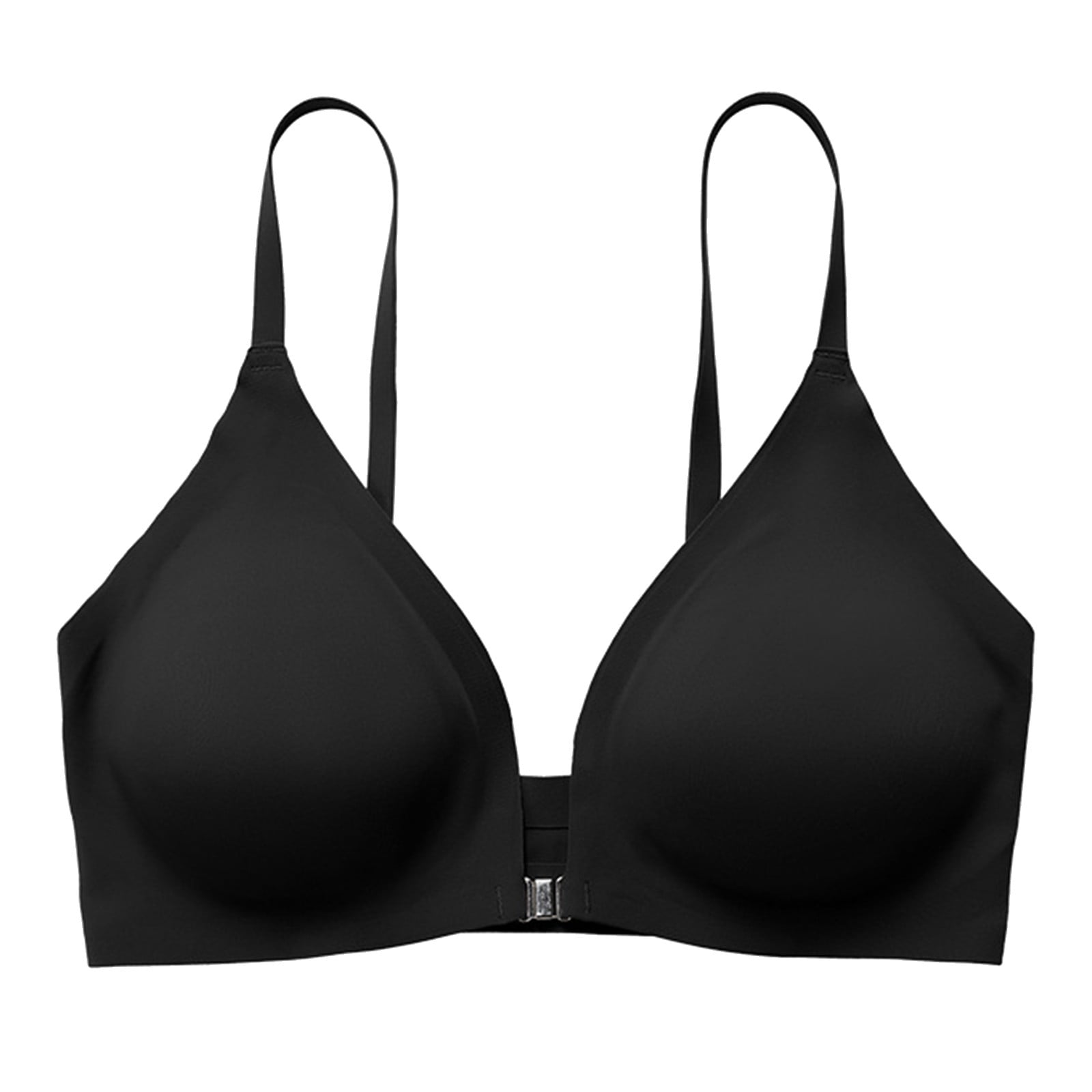 Sopiago Lingerie for Women Plus Size Women's Push Up Front Closure