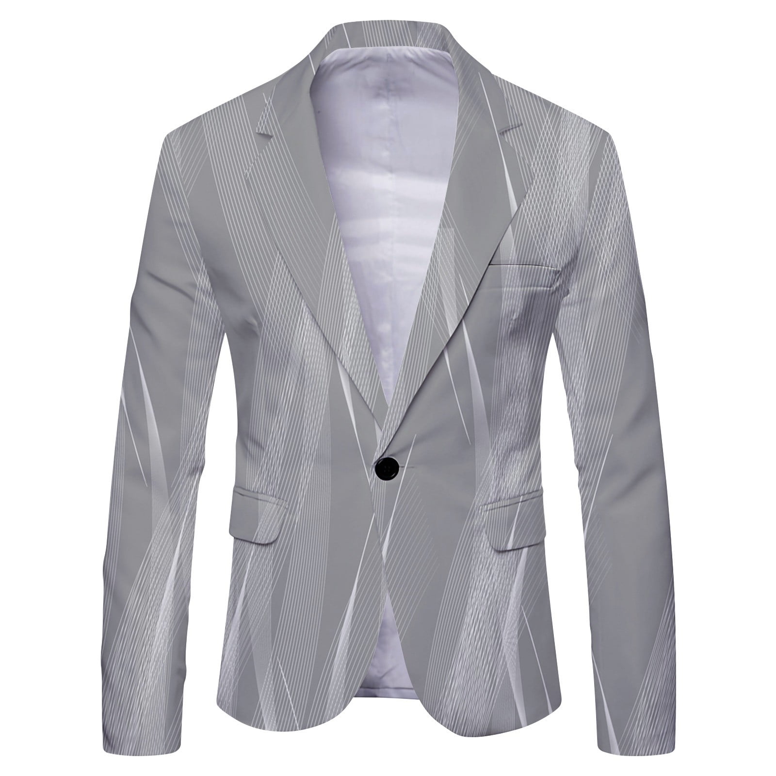 Sport coat Slim Fit Tuxedo Looking Sport Coat Black for Men