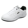 thumbnail image 1 of Sopiago Mens Running Casual Shoes Canvas Sport Sneaker Breathable Comfortable Walking Shoes White,8.5, 1 of 7