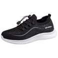 thumbnail image 1 of Sopiago Mens Running Shoes Men's Oxfords Mesh Dress Fashion Sneakers Lightweight Casual Business Walking Shoes Black,39, 1 of 9