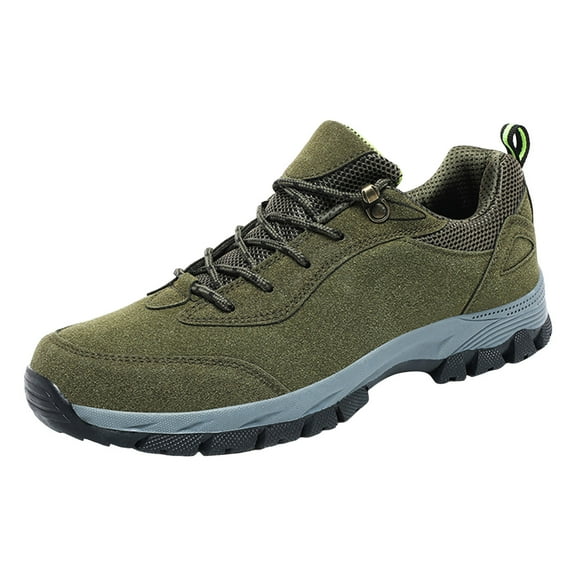Sopiago Mens Sneakers Men's Knit Walking Sneakers, Wide Width Green,45