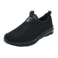 thumbnail image 1 of Sopiago Mens Walking Flex Hands Free Slip ins Athletic Slip on Casual Walking Sneakers for Men Black,43, 1 of 7