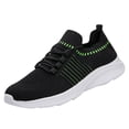 thumbnail image 1 of Sopiago Mens Walking Sneakers Men's Shoes Sneakers Casual Shoes Walking Fitness Sports Shoes Outdoor Running Shoes Green,45, 1 of 6