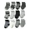 thumbnail image 1 of Sopiago Non-Slip Toddler Socks 12 Pairs Anti Skid Ankle Low Cut Cotton Socks for Baby Kids Boys Girls 1-7 Years, 1 of 2