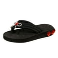 thumbnail image 1 of Sopiago Platform Flip Flops for Women Women's Platform Sandals Wedge Ankle Strap Open Toe Sandals Red,8.5, 1 of 9