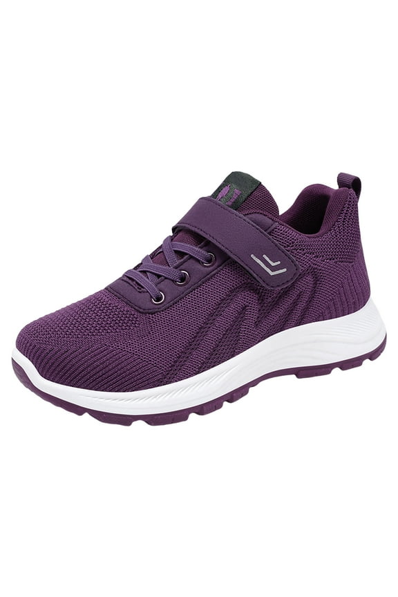 Platform Sneakers for Women Women's Fashion Air Cushion Sneakers Athletic Running Shoes Trainers Casual Outdoor Purple,41