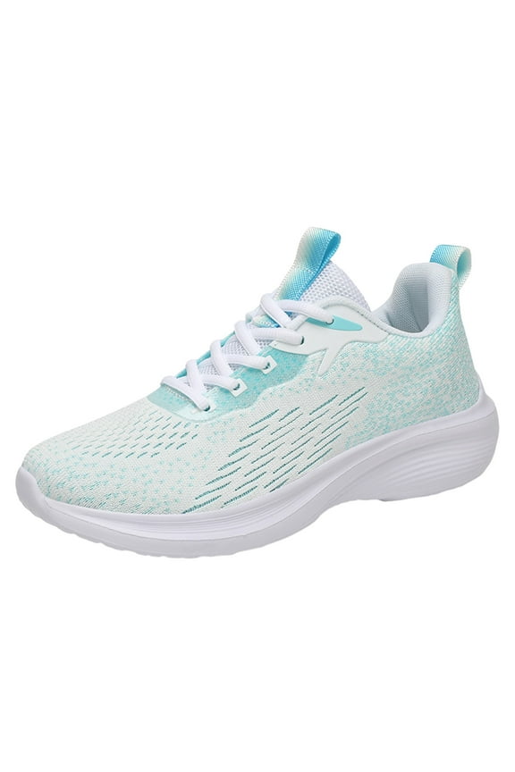 Running Shoes For Women Women's Slip on Walking Running Shoes Blade Tennis Casual Fashion Sneakers Comfort Non Slip Work Sport Trainer Mint Green,39