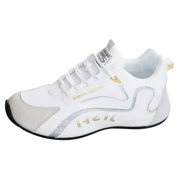 Sopiago Running Shoes for Men Men's Lightweight Quick Drying Aqua Water Shoes Athletic Sport Walking Shoes White,44