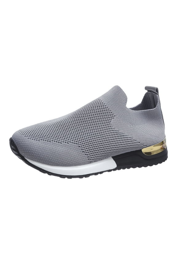 Running Shoes for Women Fashion Walking Womens Sneakers Casual Lightweight Tennis Shoes Grey,37