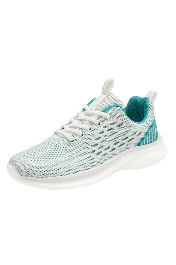 Running Shoes for Women Women's Shoes Athletic Sport Sneakers Lightweight Casual Walking Shoes Breathable Green,37