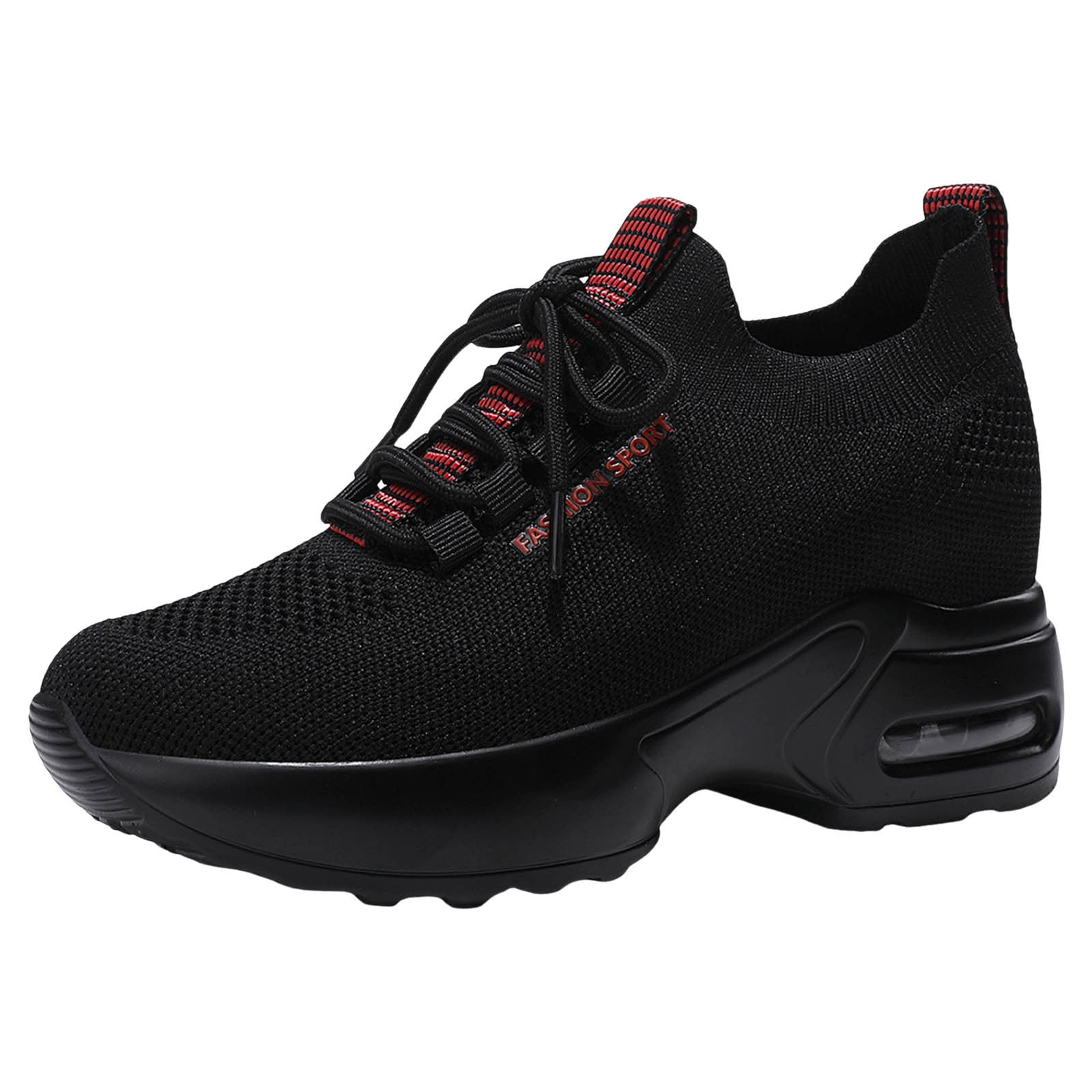 Sopiago Slip On Sneakers Women Women's Sneakers Sport Running Tennis Walking Shoes Ladies Tennis Shoes for Women Sneakers Red,41