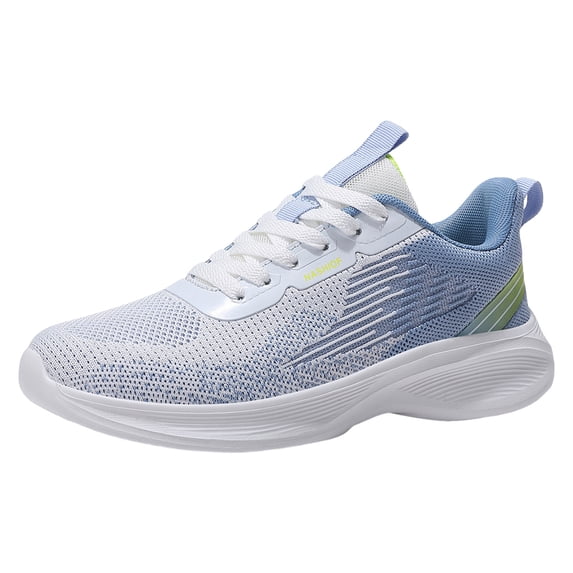 Sopiago Slip On Sneakers Women Womens Running Shoes Tennis Sneakers Sports Walking Shoes Blue,38