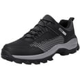 thumbnail image 1 of Sopiago Sneakers Extra Wide Mens Extra Wide Sneakers Lightweight Breathable Comfortable Running Walking Gym Sport Athletic Shoes Black,43, 1 of 9