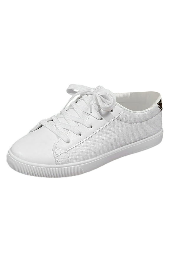 Sneakers for Girls Women's Walking Shoes Sock Sneakers Slip On Mesh Air Cushion Easy Shoes Casual Comfortable Work Nurse Shoes White,37