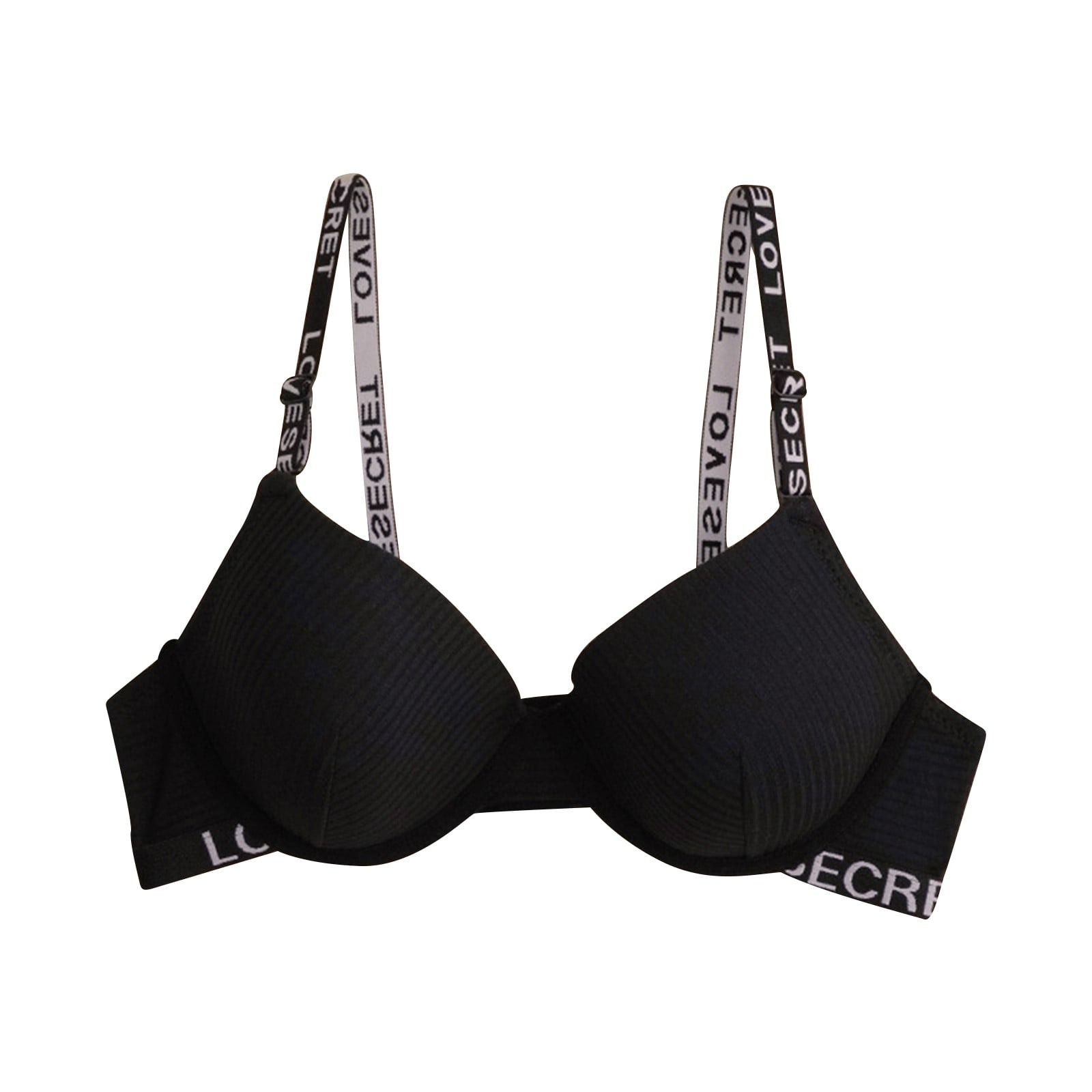 Sopiago Sports Bra Low Back BrasWireless Triangle Bralette Strappy Low