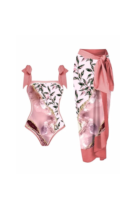 Swim Suits for Women 2024 Women's Sexy Criss Cross Halter Bathing Suit Cut Out Backless Monokini Swimsuits One Piece Pink,S