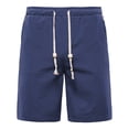 thumbnail image 1 of Sopiago Swim Trunks Men Men's Swim Trunks with Compression Liner Inseam Board Short Patriotic Blue,XXL, 1 of 1