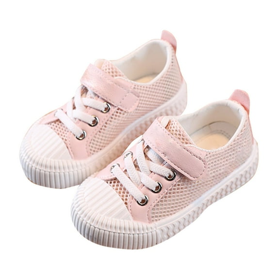 Sopiago Toddler Boys Girls Shoes Running Shoes Comfortable Slip on Sock Sneakers Lightweight Walking Shoes Pink,2.5-3 Years