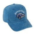 thumbnail image 1 of Sopiago Toddler Girl Baseball Cap Cute Embroidery Tractor Kids Baseball Hat Vintage Washed Cotton Adjustable Dad Hat for Boys Girls Blue,2-5 Years, 1 of 4