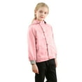 thumbnail image 1 of Sopiago Toddler Kids Zip Rain Jacket Girls Hooded Coat Casual Lightweight Girls Windbreaker Waterproof Rain Jacket (Pink,3-4 Years), 1 of 4