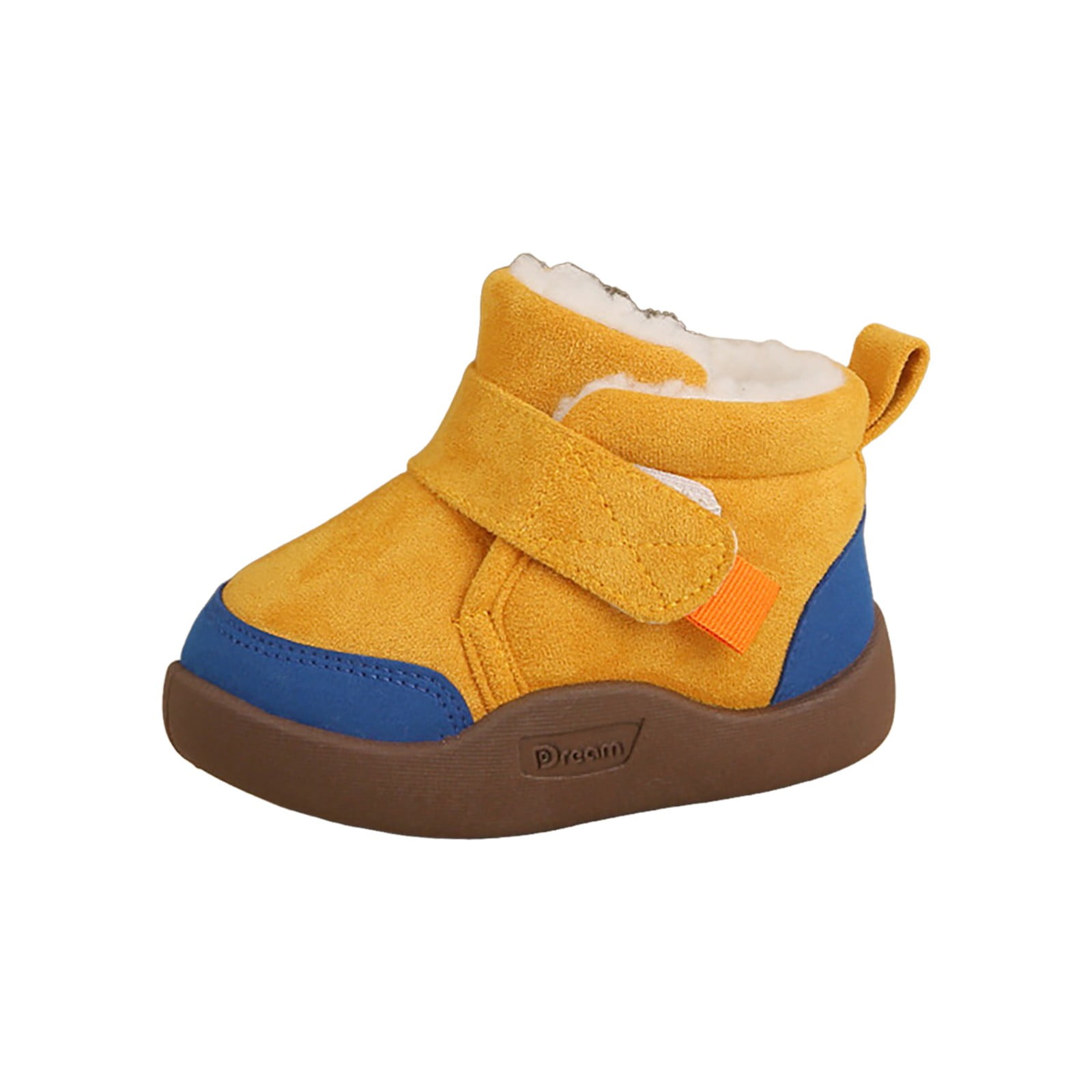 Sopiago Toddler Snow Boot Cold Weather Baby Fur Winter Boots Toddler