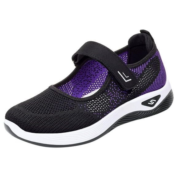 Sopiago Womans Sneakers Men's Wide Hiking Shoes for Men Slip on Loafers Go Walking Shoes Trekking Trails Sneakers with Arch Support Black,39