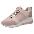 thumbnail image 1 of Sopiago Women Running Sneakers Women's Sneakers Athletic Sport Running Tennis Walking Shoes Ladies Tennis Shoes for Women Sneakers Pink,39, 1 of 6