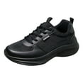 thumbnail image 1 of Sopiago Women's Sneakers Womens Tennis Shoes Leather Sneakers Casual Walking Shoes for Women Black,41, 1 of 5