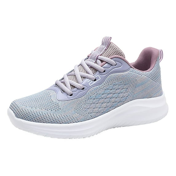Sopiago Womens Running Shoes Wide Shoes for Women Wide Walking Shoes Width Running Shoes Wide Tennis Gym Workout Athletic Sneakers for Women Purple,39